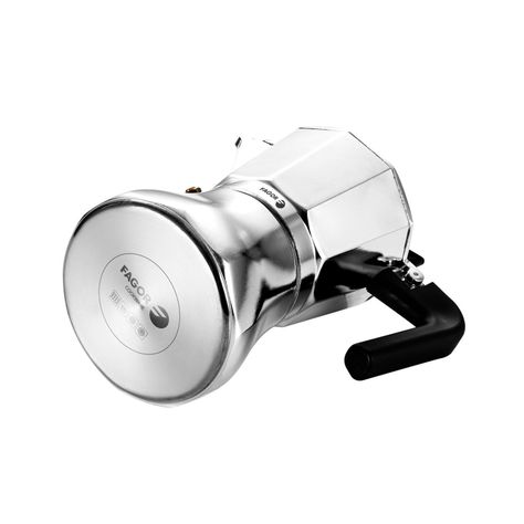 Cafetera italiana espresso acero inoxidable 9 Tazas Cupy Fagor-5