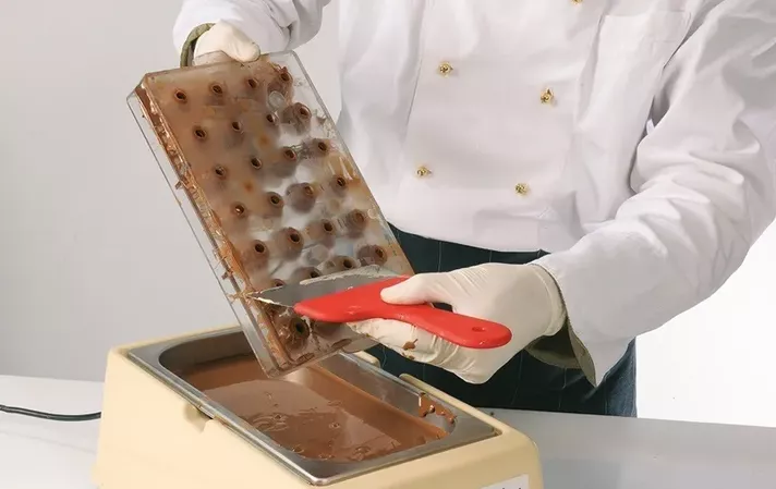 Moldes Chocolate Moldes De Chocolate Policarbonato Cuadrado-4