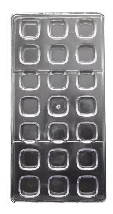 Moldes Chocolate Moldes De Chocolate Policarbonato Cuadrado-0