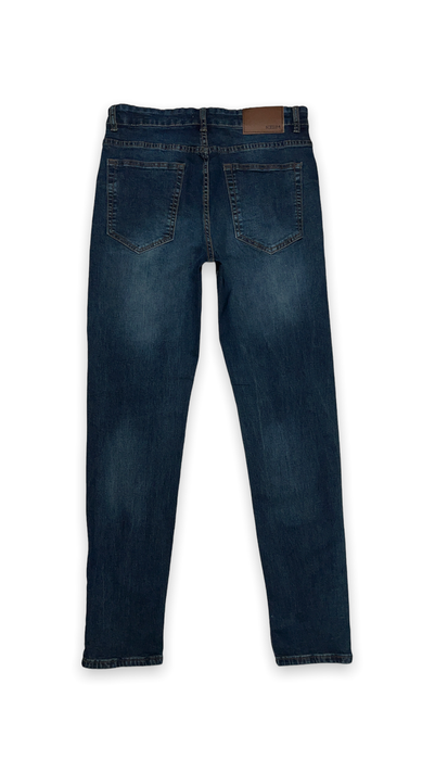 Jeans Hombre Slim Azul Focalizado Suave-7