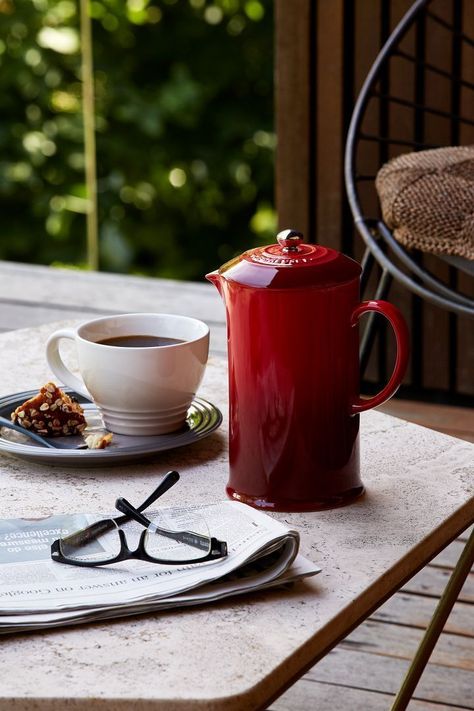 Cafetera 800 Ml con Prensa Cereza-3