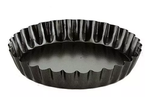 Pack 12 Moldes Tartaleta Desmontable Tarta Individual 13,5cm-0
