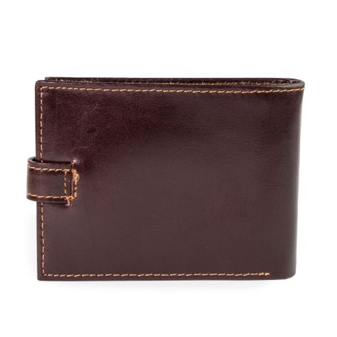 Billetera hombre Gino Rodinis  Rieti 681 Café-5