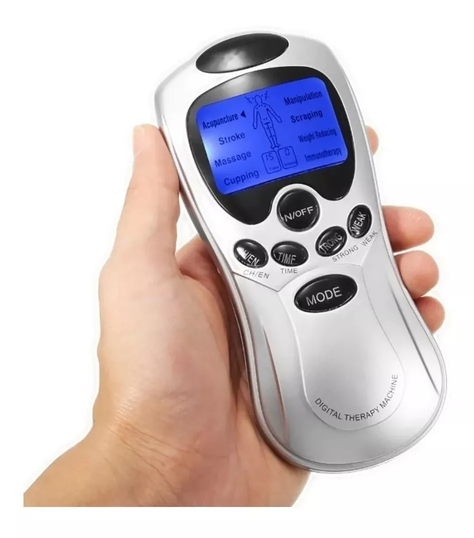 Tens Electroestimulador Masajes Electrofisico 8 Parches-1