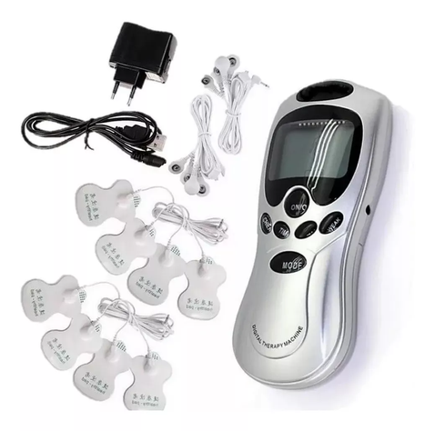 Tens Electroestimulador Masajes Electrofisico 8 Parches-2