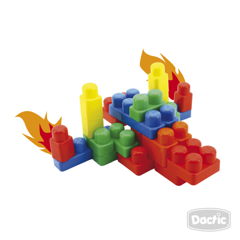 Mega Bloque Plástico 42u-1