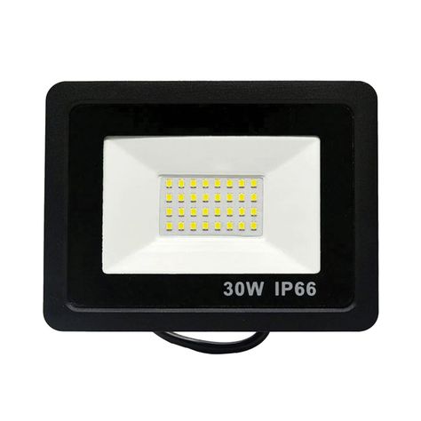 Foco Proyector de Área LED 30W RGB Con Control Remoto-2