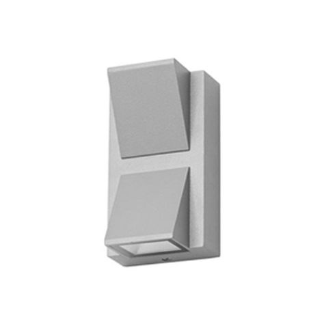 Aplique LED 2*5W Gris-0