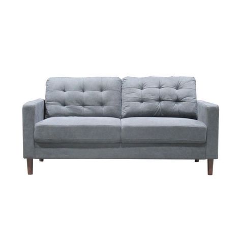 SOFA PALOMINO 2C GRIS ( 142 x 80 x 85 cm)-0