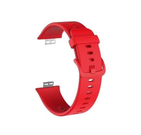 Correa Compatible Con Huawei Watch Fit Rojo-0