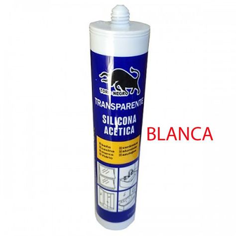 Pack 6 Silicona Blanca Baño Cocina Cerámica Vidrios 280ml-2