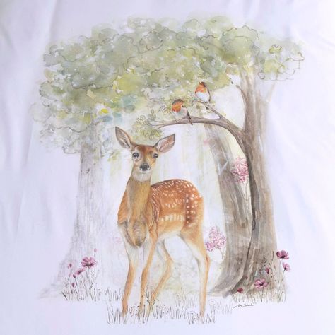 CUBREPLUMÓN TRANSICIÓN BAMBI EN EL BOSQUE-1