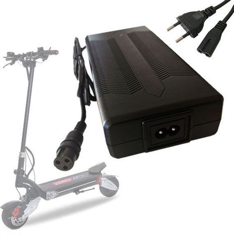 Cargador Scooter Eléctrico Zero 8X (58.8V 2.0AH 3 Pin)-0