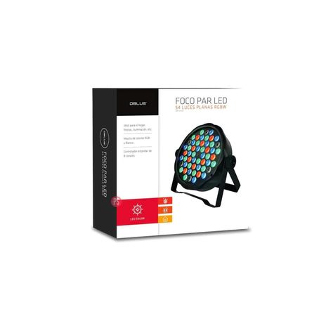 Foco Par Led Rgb Entrada Dmx Para Fiesta - PuntoStore-3