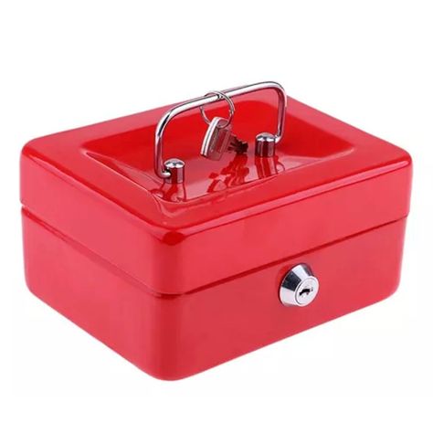  Caja Fuerte Metálica Para Dinero Seguridad 200mm -0