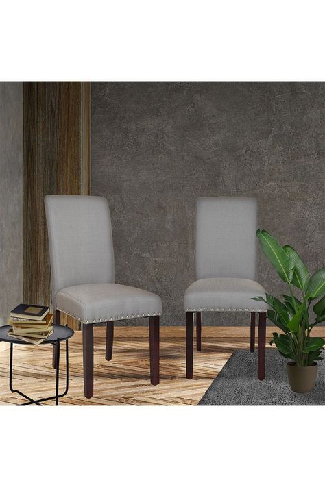 Pack 2 Sillas Comedor Imperial Gris-5