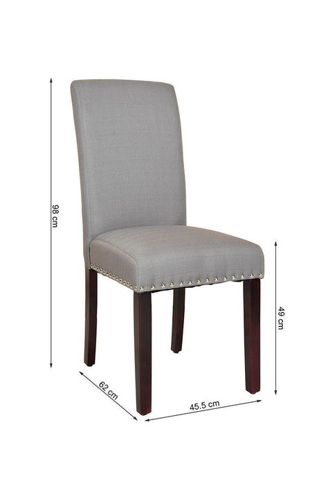 Pack 2 Sillas Comedor Imperial Gris-2