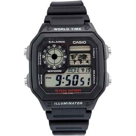 RELOJ CASIO H DIGITAL RESINA AE-1200WH-1AV-0