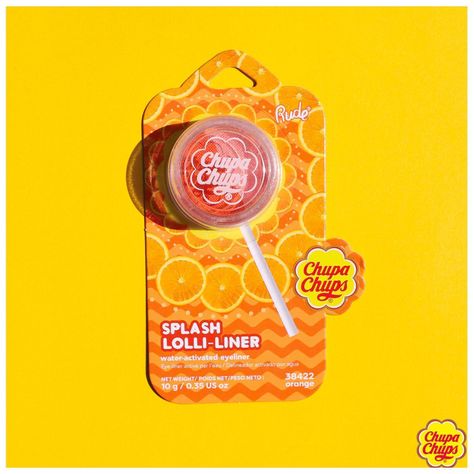 Delineador Splash Orange Chupa Chups x Rude-2