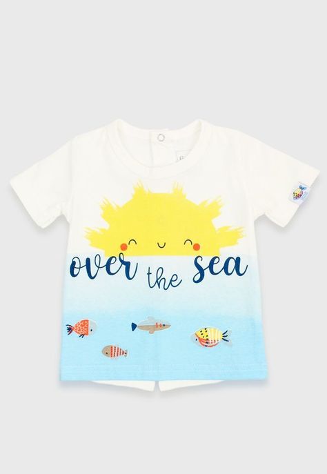 Polera newborn niño manga corta sunshine 100-0