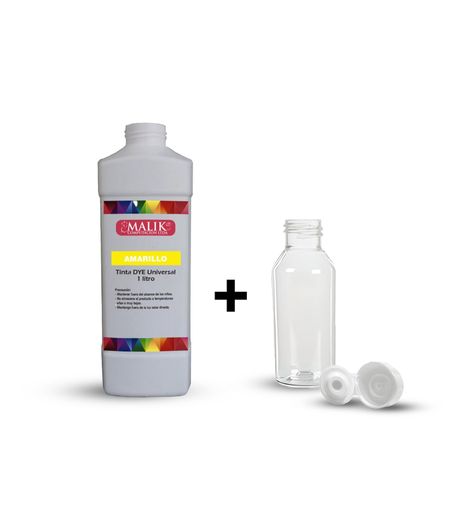Tinta Amarillo 1 Litro + Botella GT52 Gt53 compatible para Hp Ink Tank 415-0