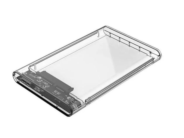 Case Cofre 2.5 Sata Usb3.0 Transparente-2