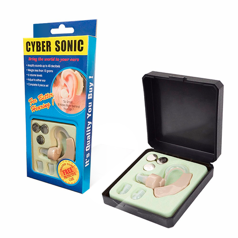 Audifono Ortopedico Sordera Sordos Amplificador Cyber Sonic-0