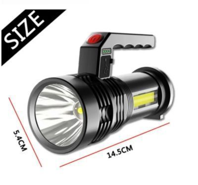 Linterna LED Recargable Por USB -1