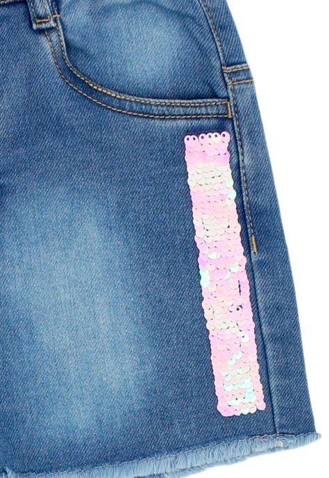 Short kids niña jogg denim 312-2