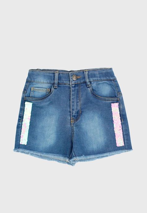 Short kids niña jogg denim 312-0