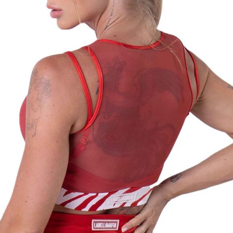 Top I AM LABELLAMAFIA Rojo-4