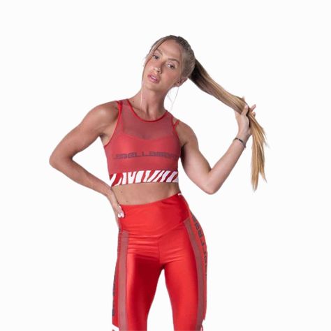 Top I AM LABELLAMAFIA Rojo-0
