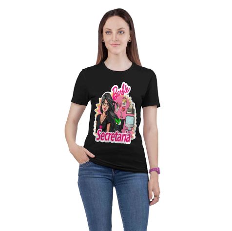 Polera Barbie Secretaria D11-0