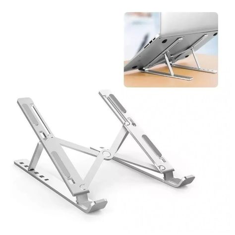 Soporte Para Macbook Base Notebook Aluminio Vertical Laptop-3