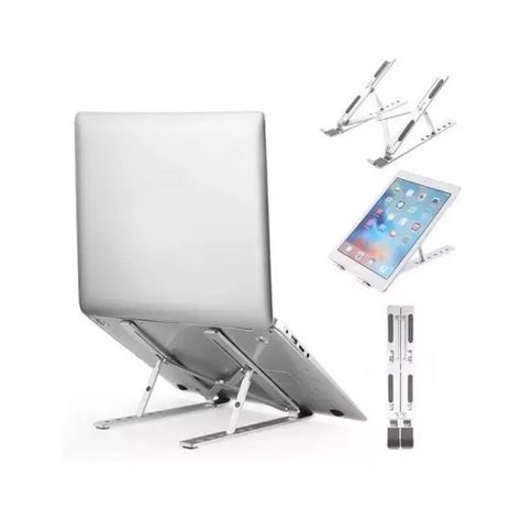Soporte Para Macbook Base Notebook Aluminio Vertical Laptop-2