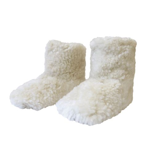 Pantufla Botín De Lana De Oveja -0