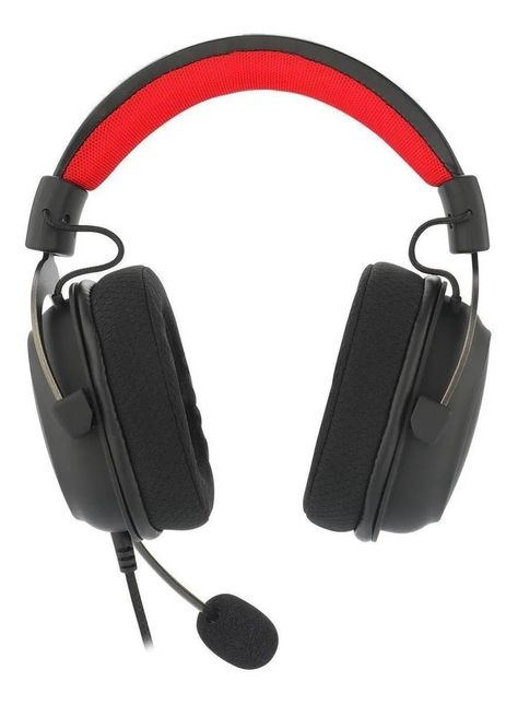 Audífonos gamer Redragon Zeus X negro con luz rgb-3