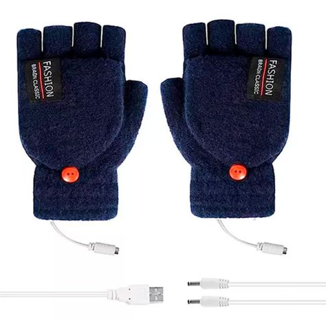Guantes Calefactores Con Conexion Usb Calentador De Manos-1