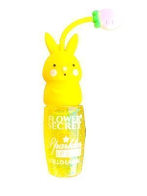 Brillo Para Niñas Glitter Modelo Labios Conejito-0