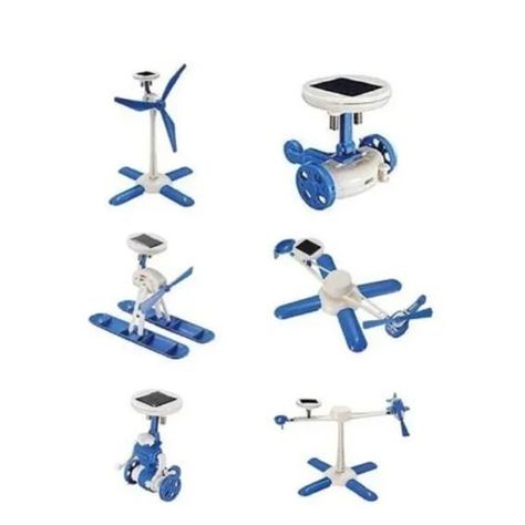  JUGUETE ROBOT SOLAR ARMABLE 6 EN 1 -1