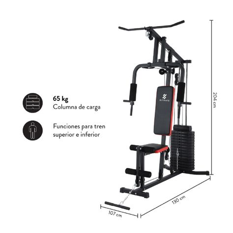 Máquina Home Gym P550 Pro 65 kg-1