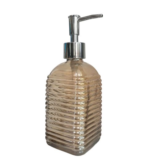 Dispensador Jabón Alcohol Gel 400ml Vidrio Decorativo RH-0