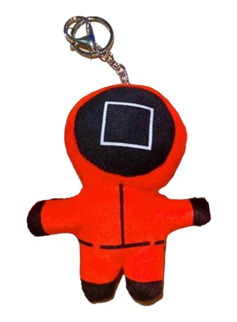 LLAVERO PELUCHE JUEGO CALAMAR 12 CMS-0