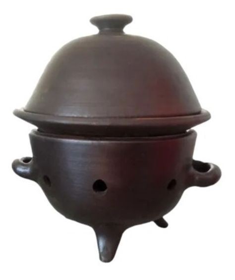 Elegante Brasero De Greda (3 Piezas) Pomaire Grill Lovers-0