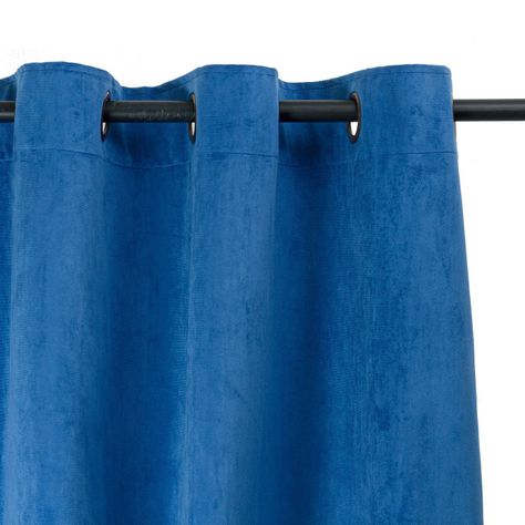 Cortinas New velvet 1.40 X 2.20  Azul-1
