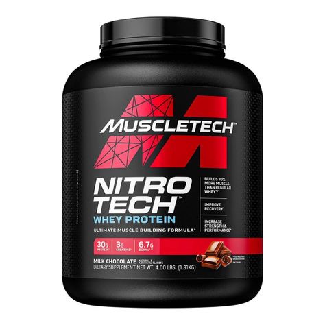 PROTEINA NITROTECH WHEY PROTEIN 4LB MILK CHOCOLATE-0