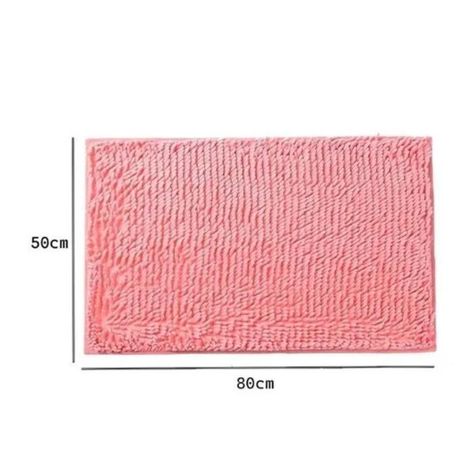 Alfombra Baño Microfibra Bajada Ducha Absorbente 50 X 80 Cm - Gris-4