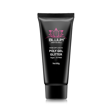 Polygel Glitter 14 60gr - Gel Para Uñas-1