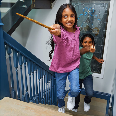 Varita Mágica Hermione Granger 30 cm Con Tarjeta de Hechizos-4