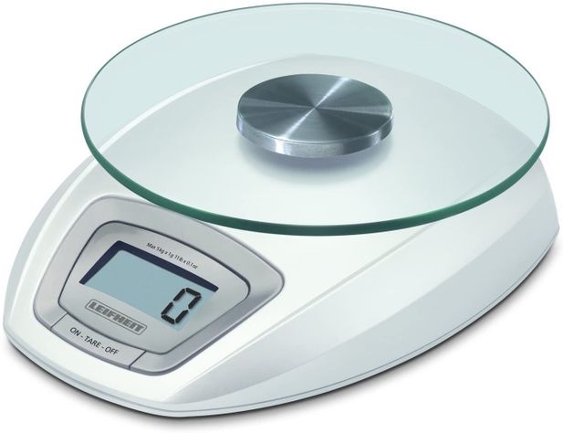 Balanza Cocina Digital Con Plato Vidrio Leifheit-0